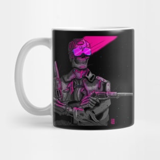 Gunman Skull Mug